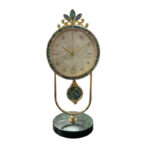 ساعت رومیزی عقربه‌ای مدل ایستاده