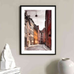 تابلو مدل Street in Copenhagen کد 248901890