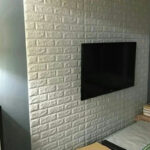 دیوارپوش مدل فومی پشت چسب دار طرح آجر بسته 10 عددی