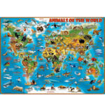 پازل 300 تکه راونزبرگر مدل Animals of The World کد 13257