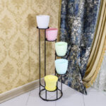 استند گلدان مدل پیچک