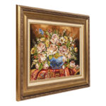 تابلو فرش دستباف سی پرشیا مدل گل در گلدان کد 903948