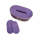 ست سطل و جای دستمال  مدل 2C مجموعه 3 عددی