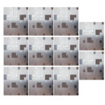 دیوارپوش مدل تایل بین کابینتی پشت چسبدار کد 20030k بسته 11 عددی