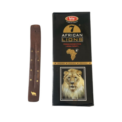 عود بیک مدل African Lions بسته 12 عددی به همراه جاعودی