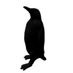 مجسمه طرح پنگوئن امپراتور