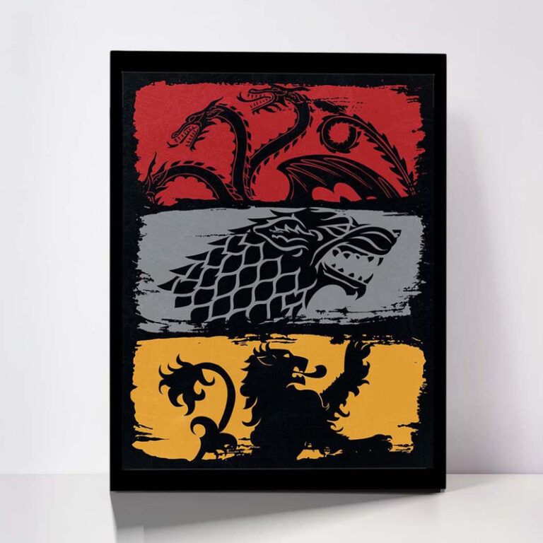 تابلو مدل Game of Thrones کد S-2260