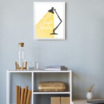 تابلو مدل نور خود را درخشان کنید