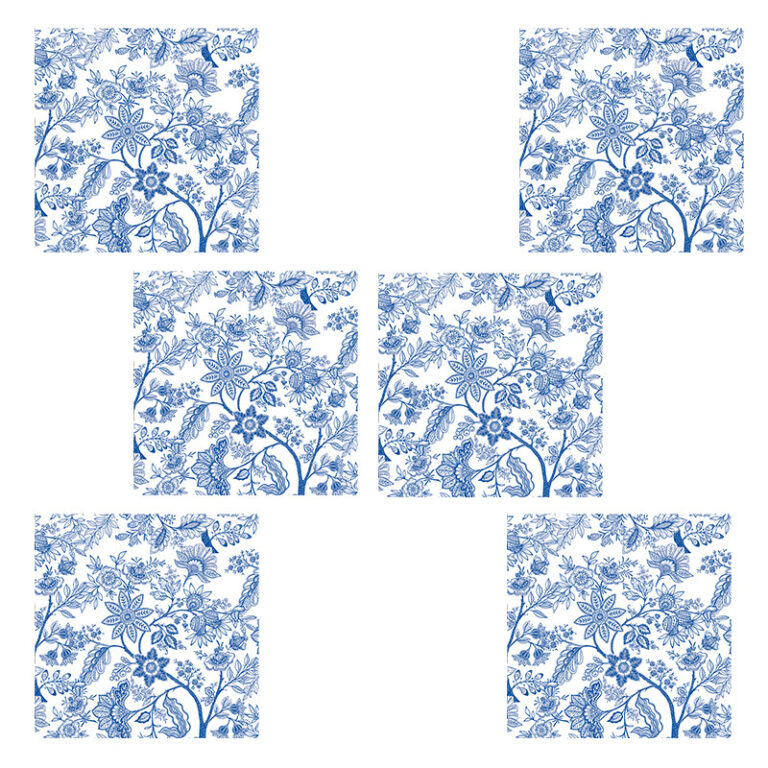 رومیزی مدل مخمل کد M00174 بسته 6 عددی