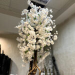 درختچه مصنوعی مدل شکوفه سیب