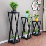 استند گلدان مدل X مجموعه 3 عددی