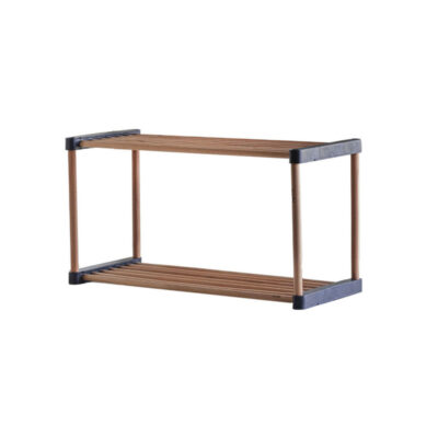 شلف ایستاده مدل چوبی دو طبقه 6502