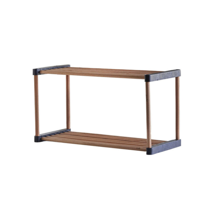 شلف ایستاده مدل چوبی دو طبقه 6502