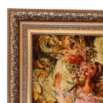 تابلو فرش دستباف طرح مینیاتور بوی بهار کد 90642