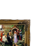 تابلو فرش ماشینی طرح بدرقه کد ۷۱۷۷