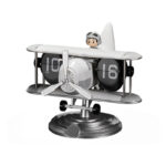 ساعت رومیزی ورقه‌ای مدل هواپیما کد TN-110