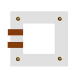 کناف پیش ساخته طرح مربع دوخط مدل gk-02