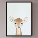 تابلو مدل Baby deer کد 248901858