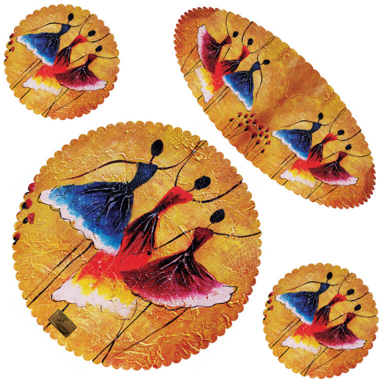 ست رومیزی 4 تکه رنس مدل SS32-42041