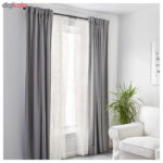 پرده توری دو عددی ایکیا مدل آلواین اسپت