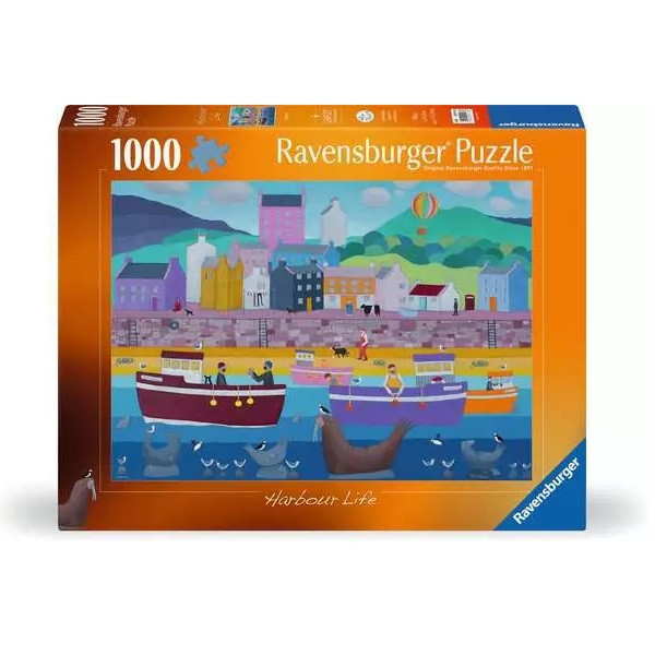 پازل 1000 تکه راونزبرگر مدل Harbour Life کد 12001173