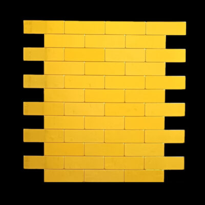 دیوارپوش مدل تایل بین کابینتی پشت چسبدار طرح آجری بسته 6 عددی