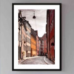 تابلو مدل Street in Copenhagen کد 248901890