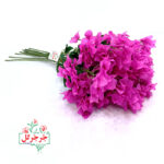 گل مصنوعی جُرجُرگل مدل شاخه شکوفه گل کاغذی Bougainvillea بسته پنج عددی