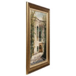 تابلو فرش دستباف سی پرشیا طرح خانه یزدی کد 903996