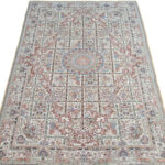 روفرشی مدل گلباف یزد کد 120k زمینه کرم