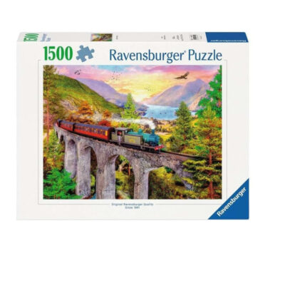 پازل 1500 تکه راونزبرگر مدل Train Ride in Autumn کد 12000795